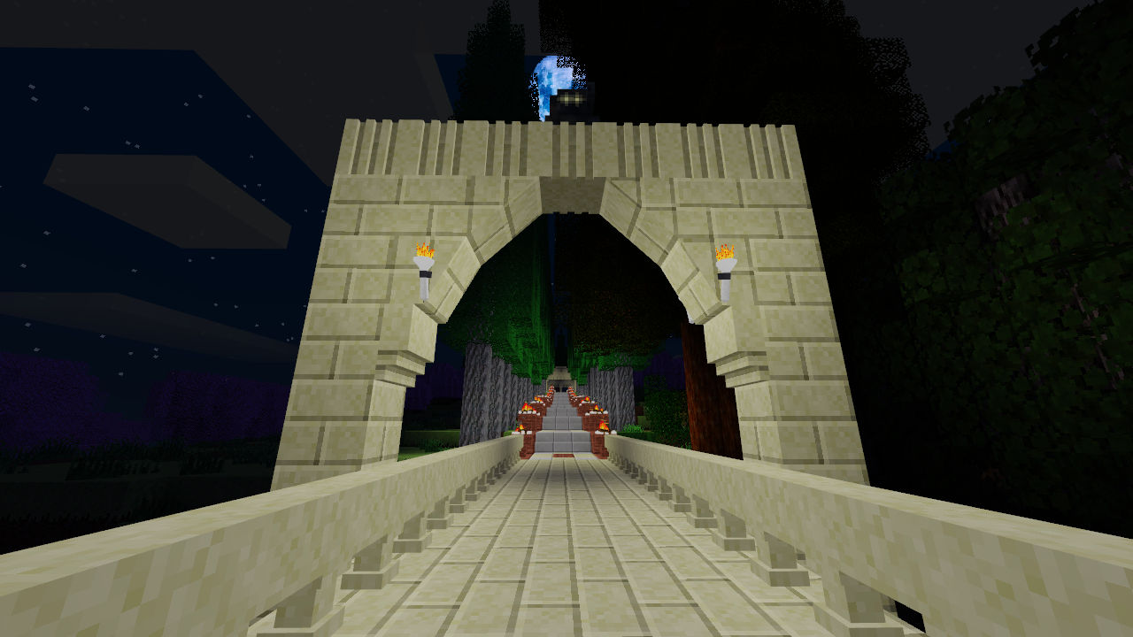 Pathway to the <a target='_blank' href='https://map.wunderwelt.one/#!/map/0/12/8427/5103'>arena</a> (built by Flo)